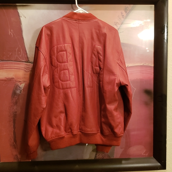 Marithe Francois Girbaud Leather Bomber jacket - Picture 2 of 4